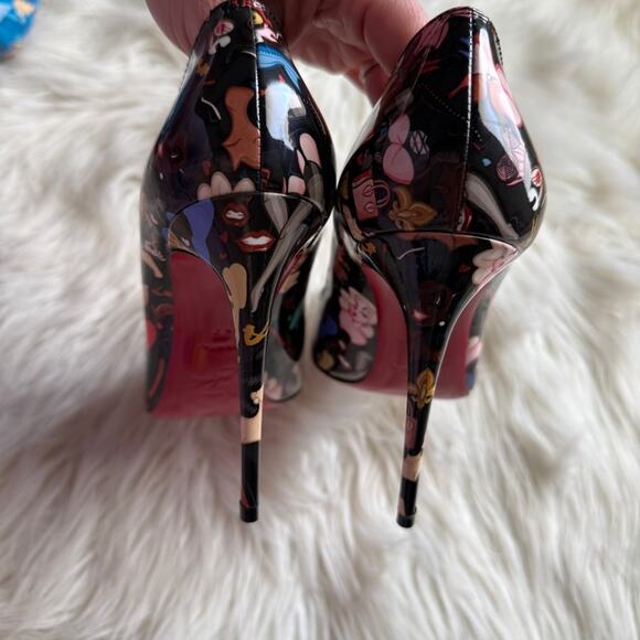 NWT•Christian Louboutin X Dr Bored Limited Edition Hot Chick 100 Pumps Size:36 - Picture 6 of 10